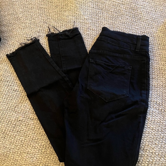 Black Distressed KanCan Jeans - Picture 4 of 4